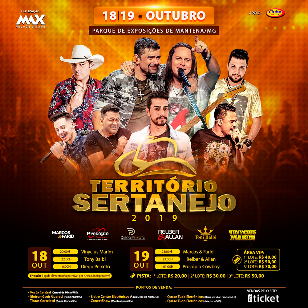 Vem ai… a festa Território Sertanejo